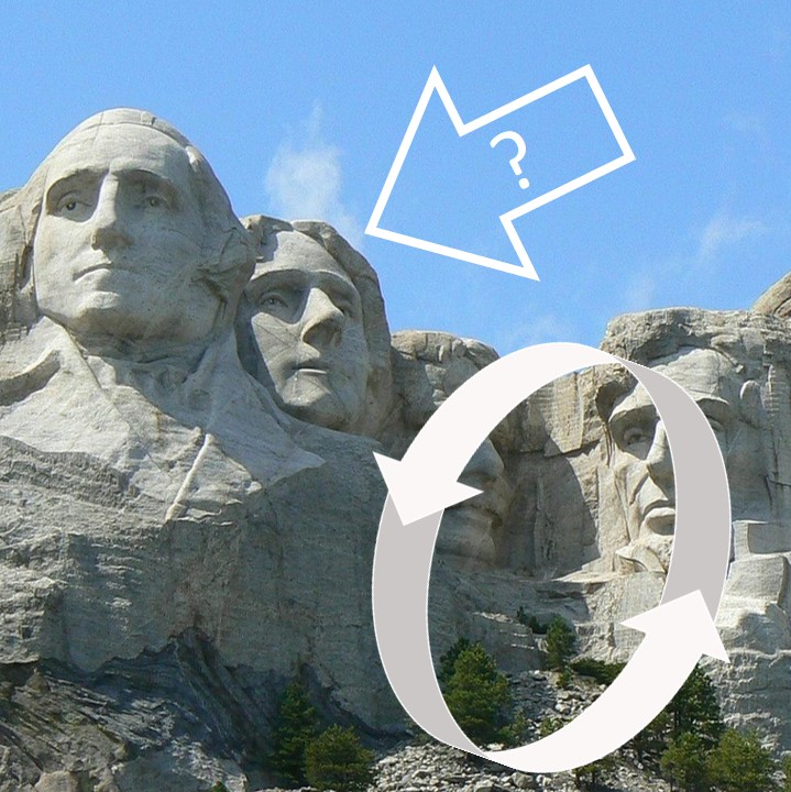 Amerikanische Präsidenten Denkmal