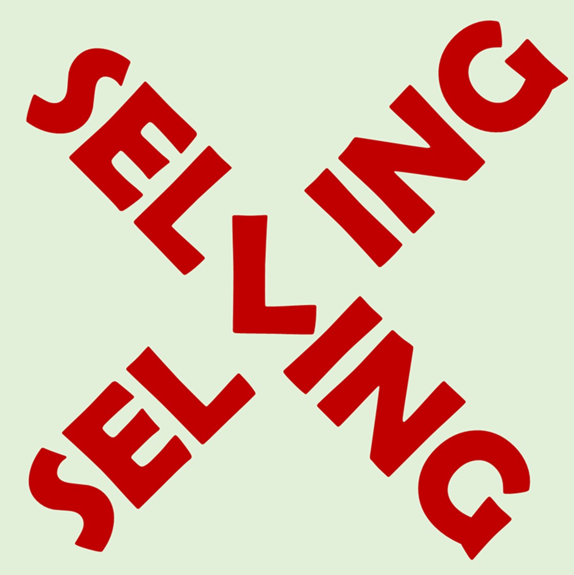 Bild mit den Wörtern Selling und Selling
